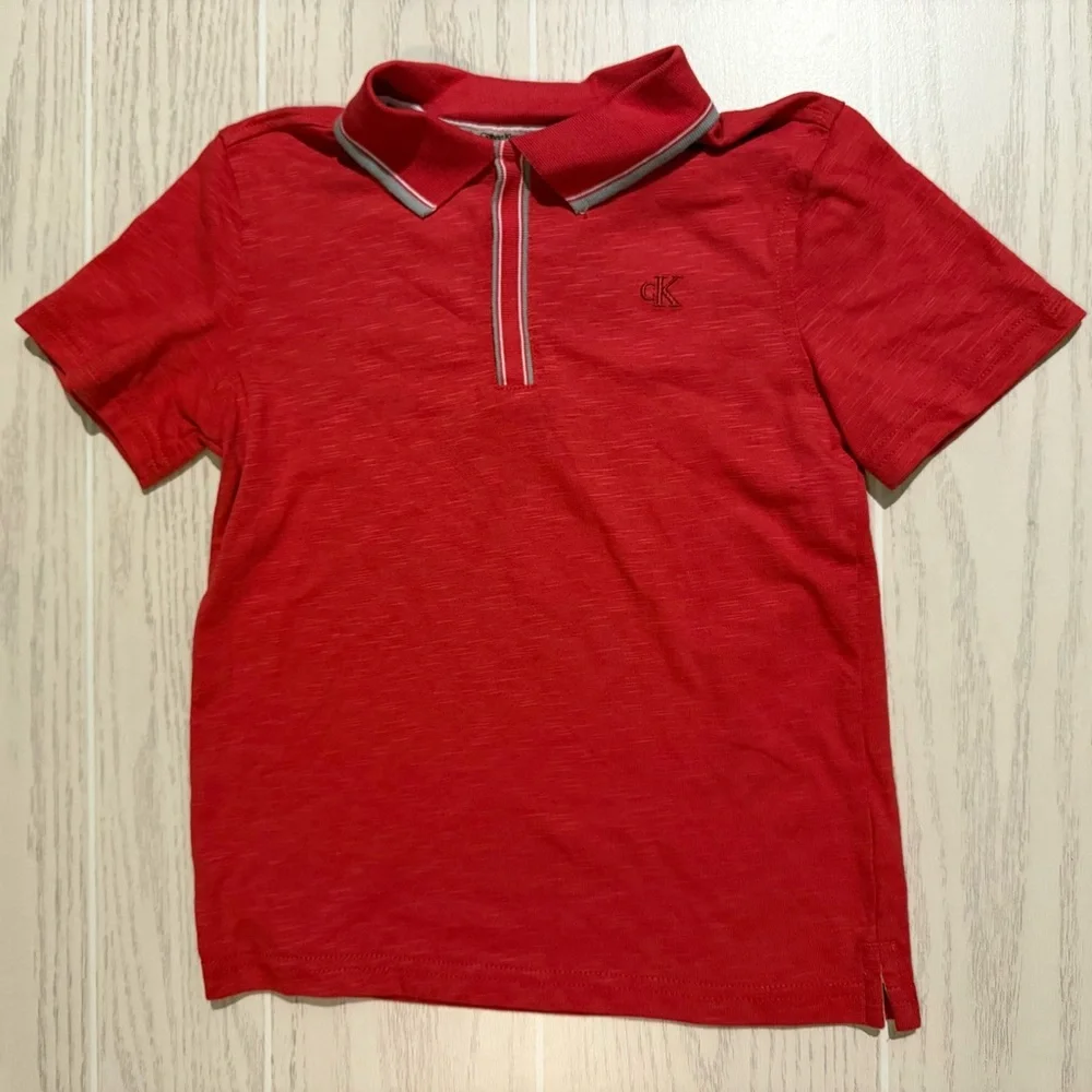 Calvin Klein‎ Jeans Boys 3-Piece Outfit Set Size 5 Polo Tee Shorts NWOT